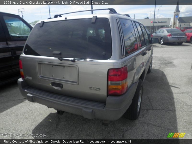 Light Driftwood Satin Glow / Gray 1998 Jeep Grand Cherokee Laredo 4x4