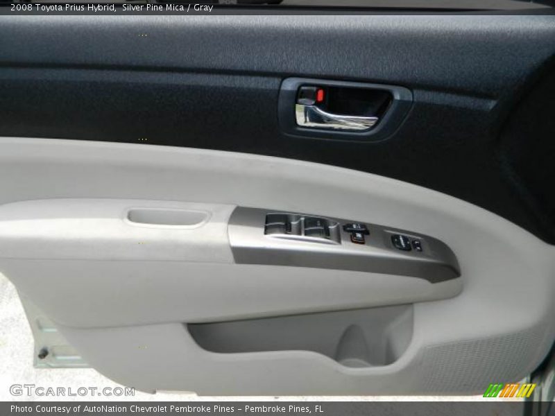 Silver Pine Mica / Gray 2008 Toyota Prius Hybrid