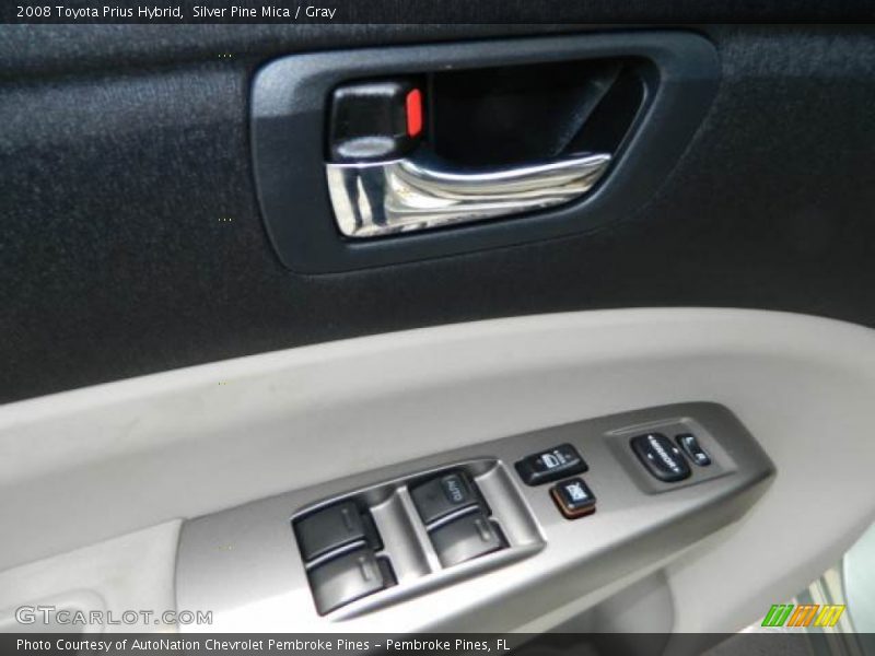 Silver Pine Mica / Gray 2008 Toyota Prius Hybrid