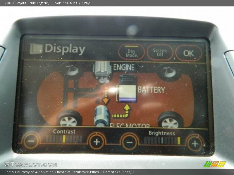 Silver Pine Mica / Gray 2008 Toyota Prius Hybrid
