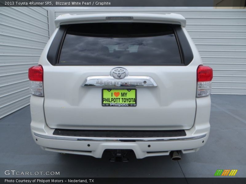Blizzard White Pearl / Graphite 2013 Toyota 4Runner SR5