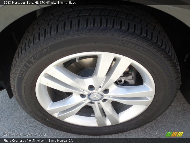Black / Black 2013 Mercedes-Benz ML 350 4Matic