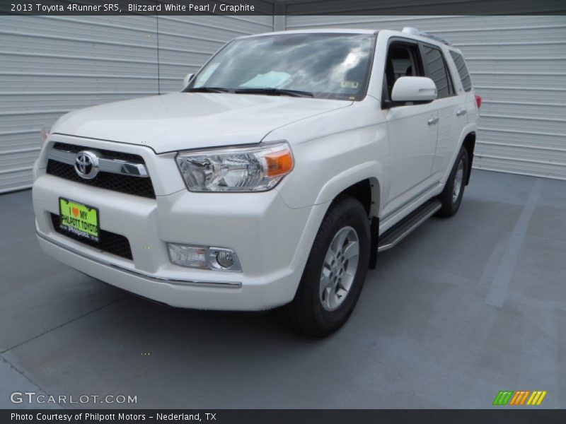 Blizzard White Pearl / Graphite 2013 Toyota 4Runner SR5