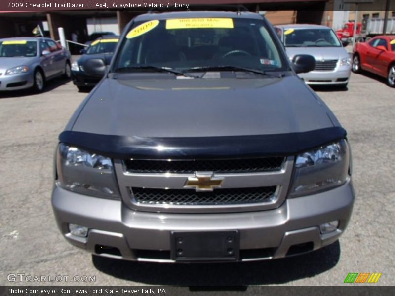 Graystone Metallic / Ebony 2009 Chevrolet TrailBlazer LT 4x4