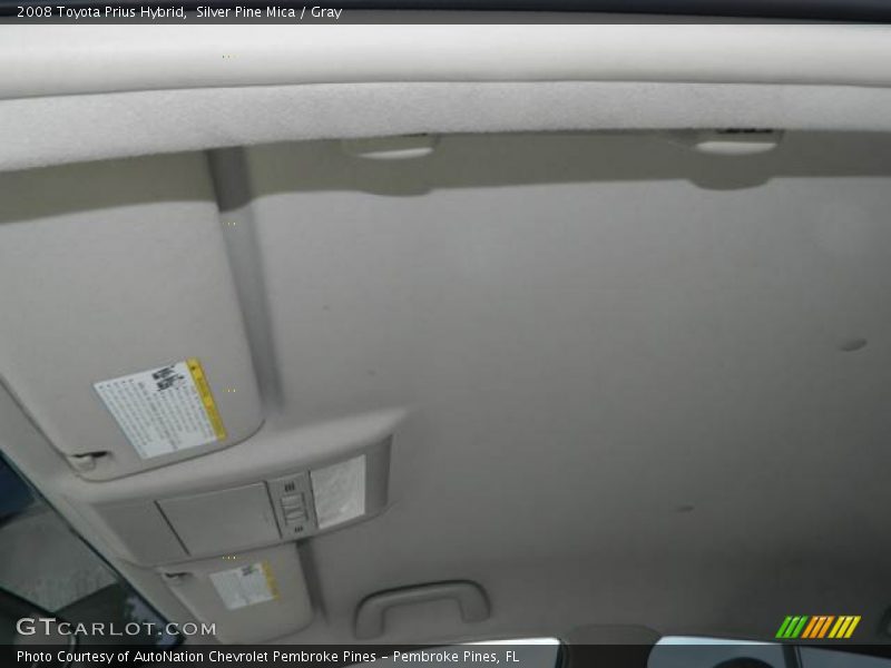 Silver Pine Mica / Gray 2008 Toyota Prius Hybrid
