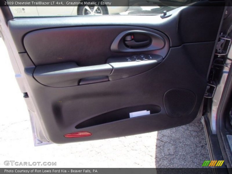 Graystone Metallic / Ebony 2009 Chevrolet TrailBlazer LT 4x4