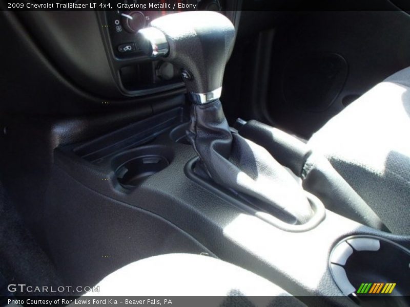 Graystone Metallic / Ebony 2009 Chevrolet TrailBlazer LT 4x4