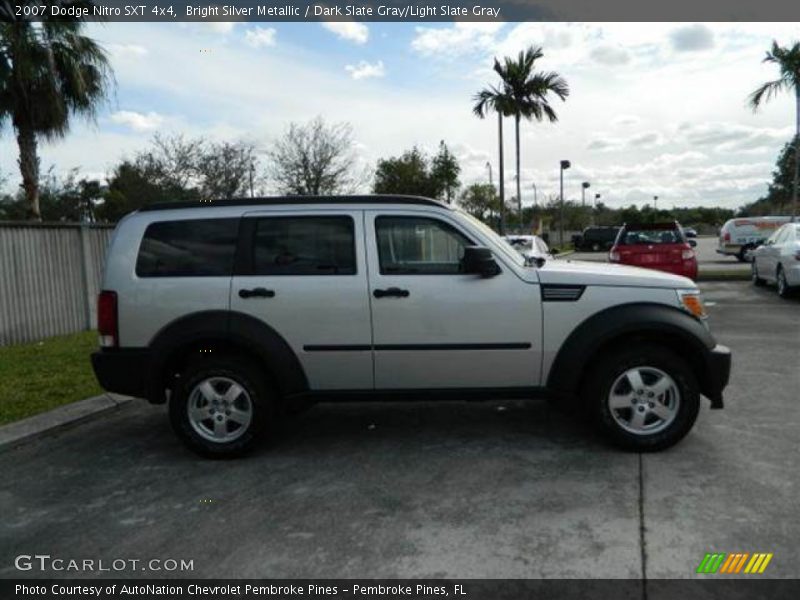 Bright Silver Metallic / Dark Slate Gray/Light Slate Gray 2007 Dodge Nitro SXT 4x4