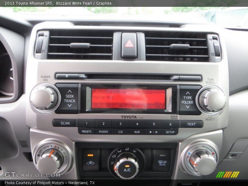 Blizzard White Pearl / Graphite 2013 Toyota 4Runner SR5