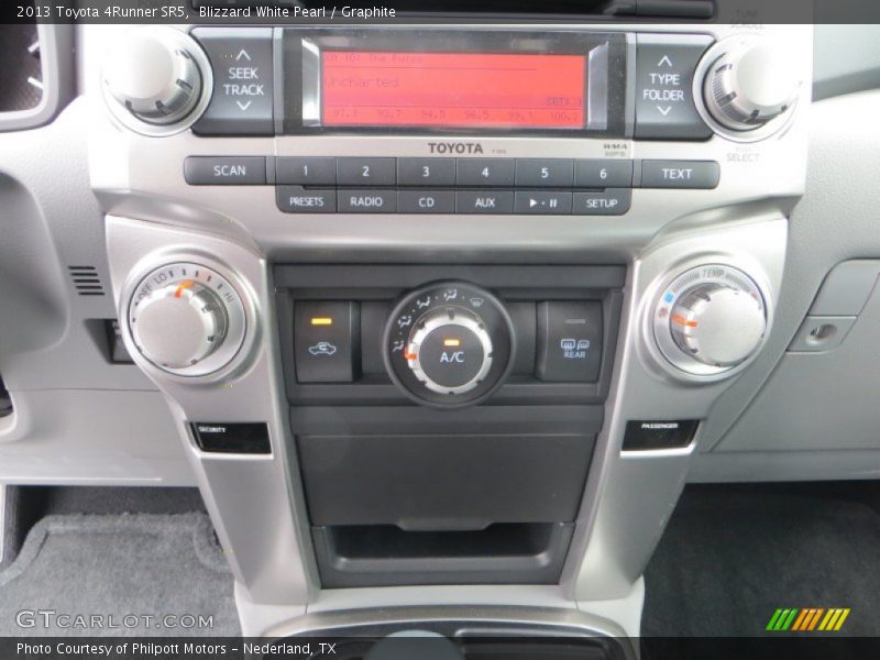 Blizzard White Pearl / Graphite 2013 Toyota 4Runner SR5