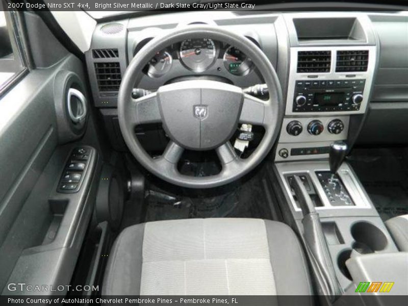 Bright Silver Metallic / Dark Slate Gray/Light Slate Gray 2007 Dodge Nitro SXT 4x4