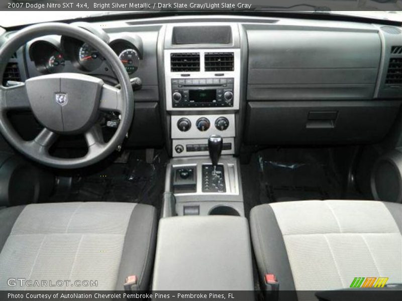 Bright Silver Metallic / Dark Slate Gray/Light Slate Gray 2007 Dodge Nitro SXT 4x4