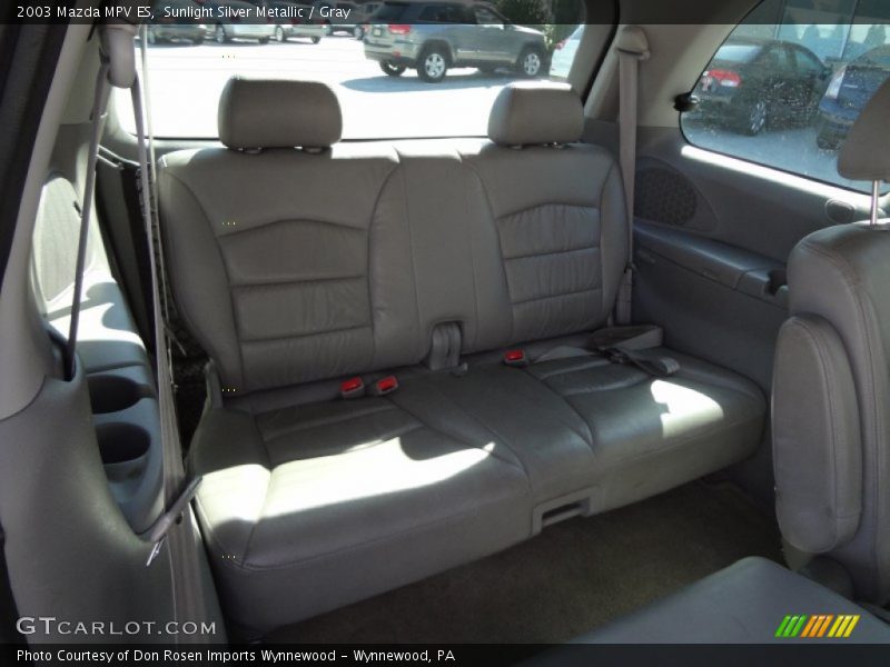 Sunlight Silver Metallic / Gray 2003 Mazda MPV ES