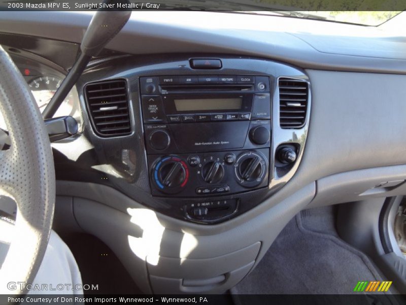 Sunlight Silver Metallic / Gray 2003 Mazda MPV ES