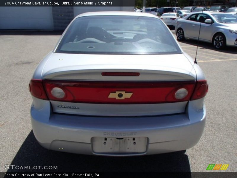 Ultra Silver Metallic / Graphite 2004 Chevrolet Cavalier Coupe