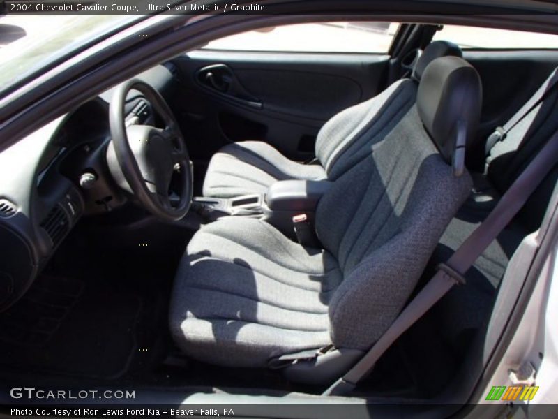Ultra Silver Metallic / Graphite 2004 Chevrolet Cavalier Coupe