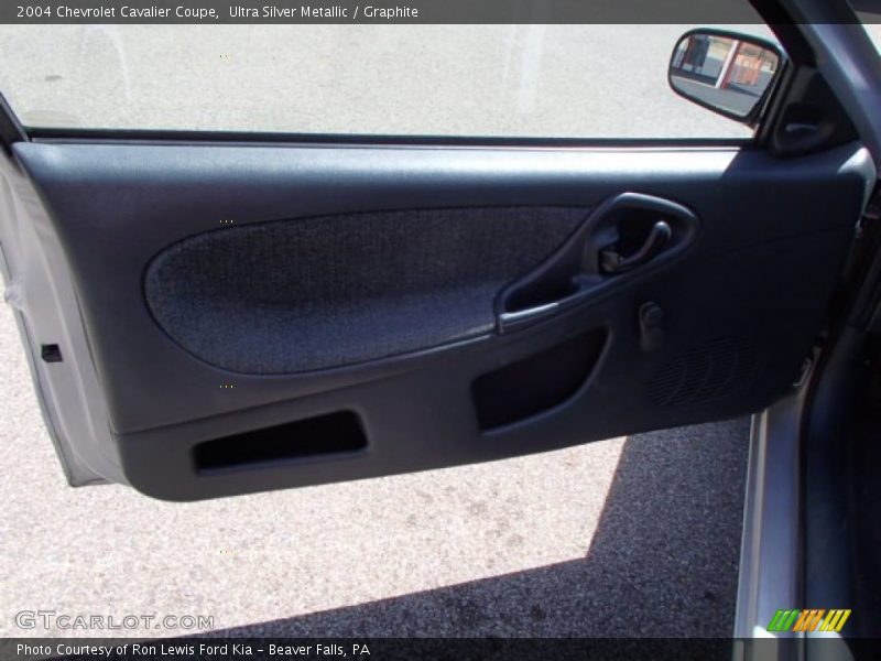 Ultra Silver Metallic / Graphite 2004 Chevrolet Cavalier Coupe
