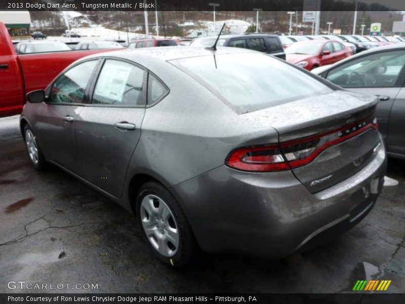 Tungsten Metallic / Black 2013 Dodge Dart Aero