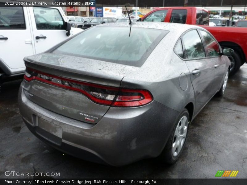 Tungsten Metallic / Black 2013 Dodge Dart Aero