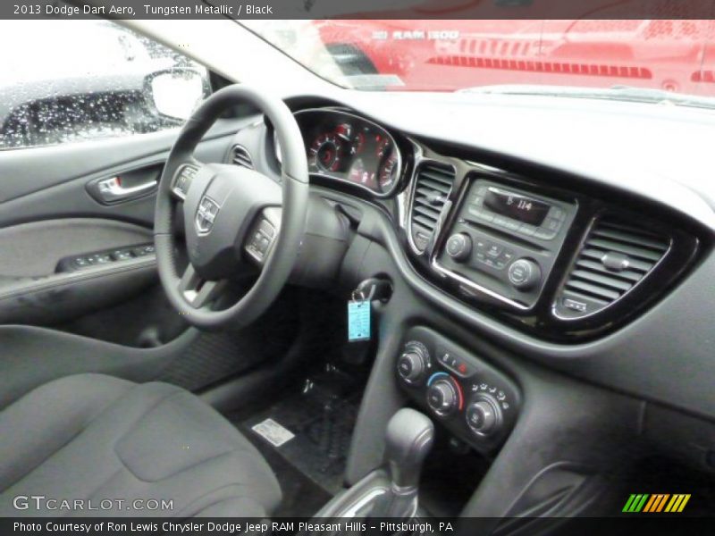 Tungsten Metallic / Black 2013 Dodge Dart Aero