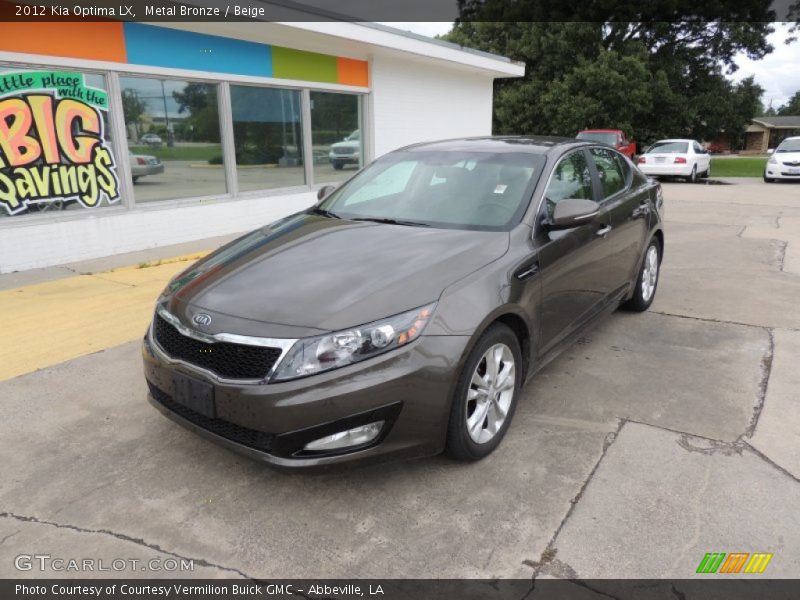 Front 3/4 View of 2012 Optima LX