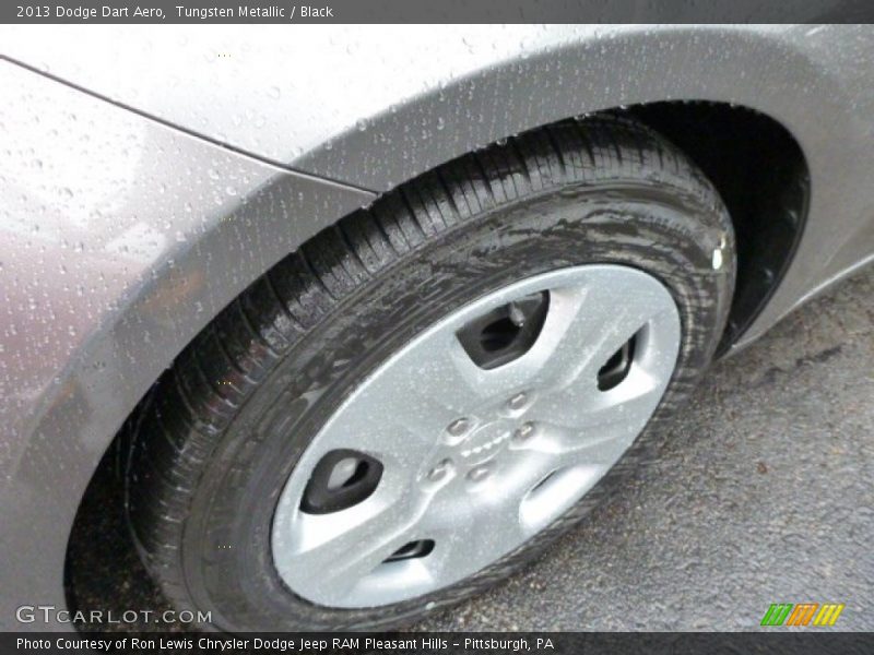 Tungsten Metallic / Black 2013 Dodge Dart Aero