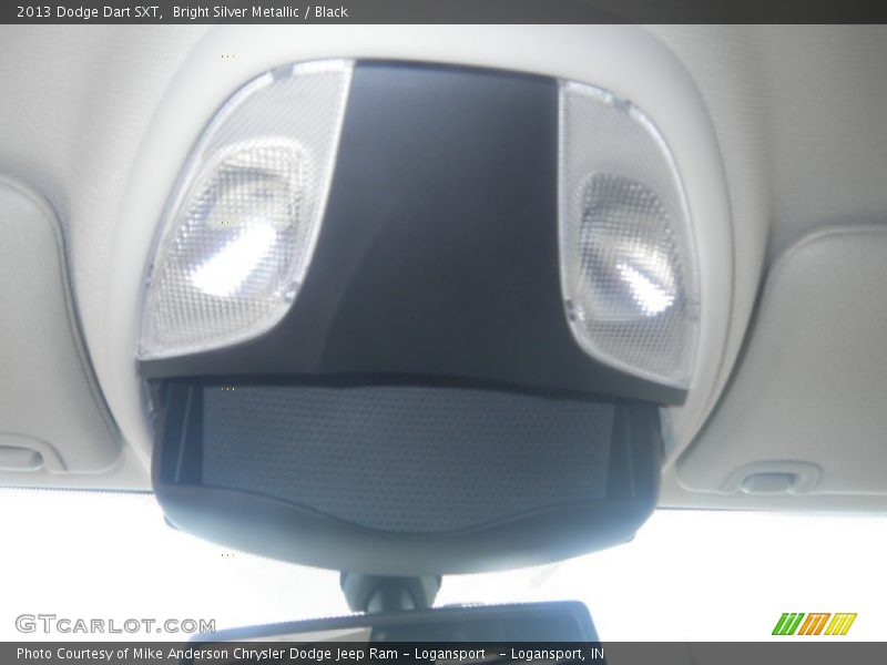 Bright Silver Metallic / Black 2013 Dodge Dart SXT