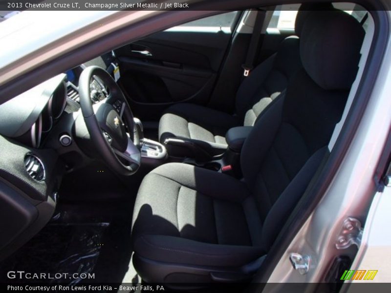 Champagne Silver Metallic / Jet Black 2013 Chevrolet Cruze LT