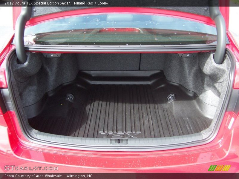  2012 TSX Special Edition Sedan Trunk