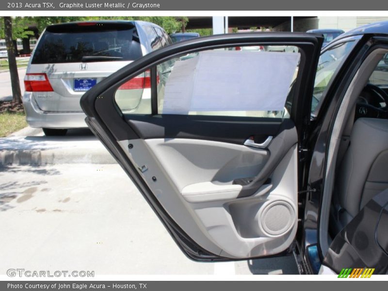 Graphite Luster Metallic / Graystone 2013 Acura TSX