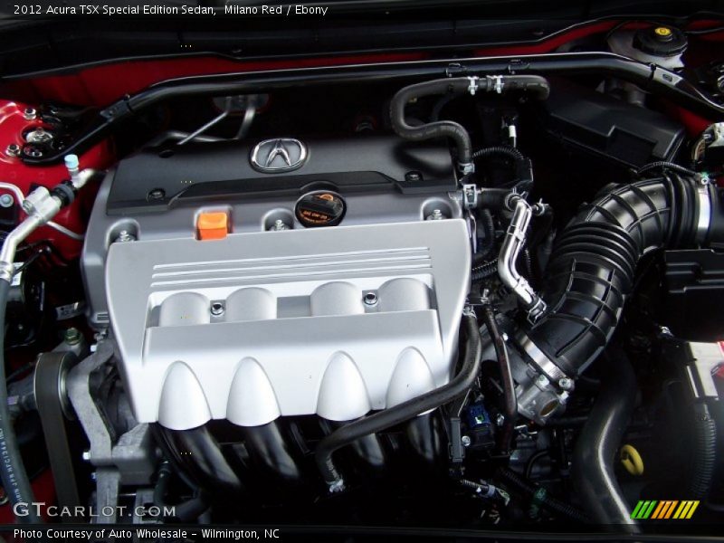  2012 TSX Special Edition Sedan Engine - 2.4 Liter DOHC 16-Valve VTEC 4 Cylinder