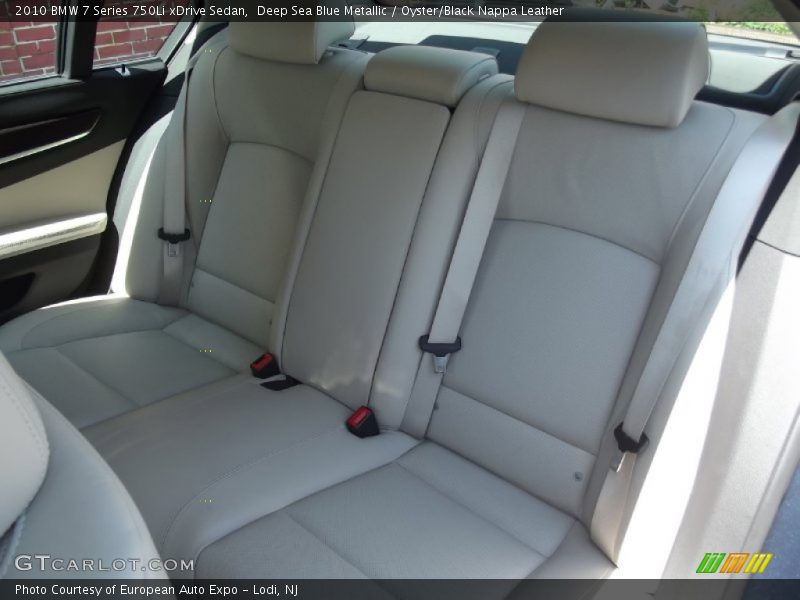 Deep Sea Blue Metallic / Oyster/Black Nappa Leather 2010 BMW 7 Series 750Li xDrive Sedan
