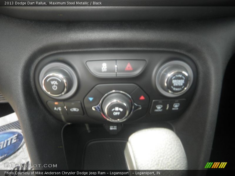 Maximum Steel Metallic / Black 2013 Dodge Dart Rallye