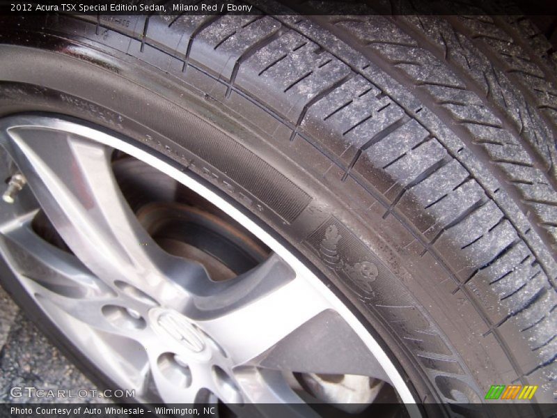 Milano Red / Ebony 2012 Acura TSX Special Edition Sedan