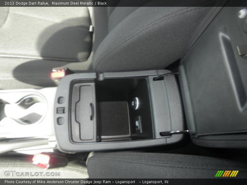 Maximum Steel Metallic / Black 2013 Dodge Dart Rallye