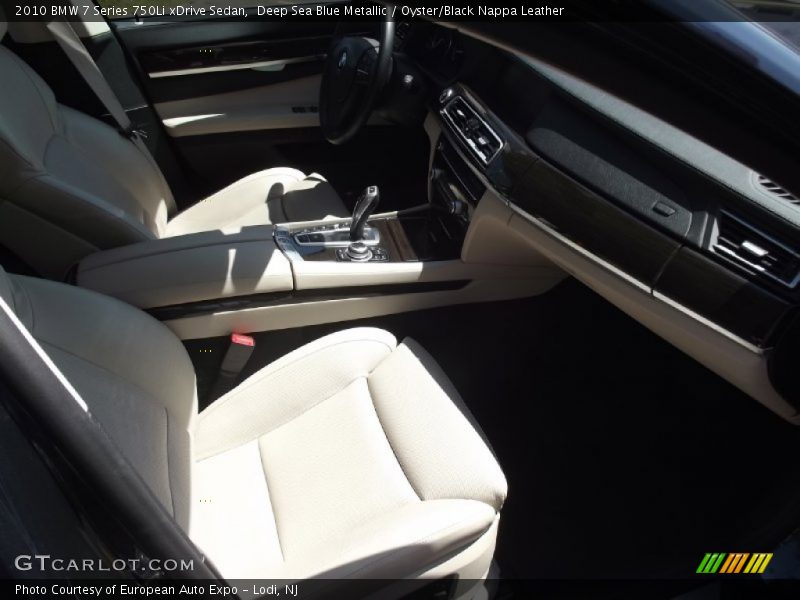 Deep Sea Blue Metallic / Oyster/Black Nappa Leather 2010 BMW 7 Series 750Li xDrive Sedan