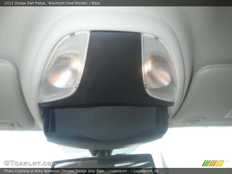 Maximum Steel Metallic / Black 2013 Dodge Dart Rallye