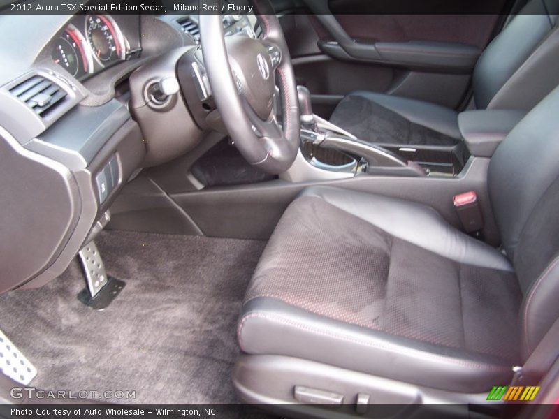 Milano Red / Ebony 2012 Acura TSX Special Edition Sedan
