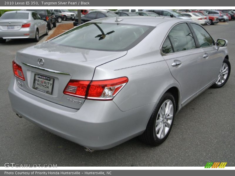 Tungsten Silver Pearl / Black 2010 Lexus ES 350