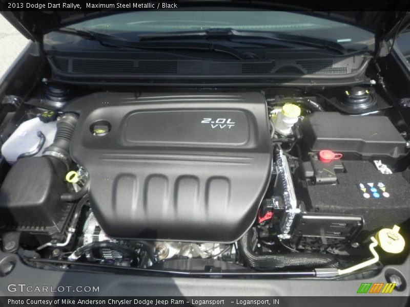 Maximum Steel Metallic / Black 2013 Dodge Dart Rallye