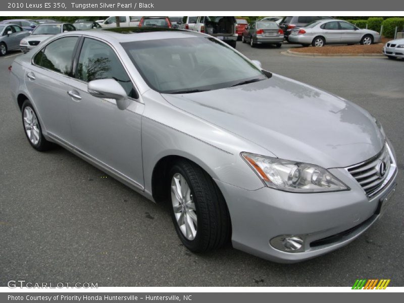 Tungsten Silver Pearl / Black 2010 Lexus ES 350