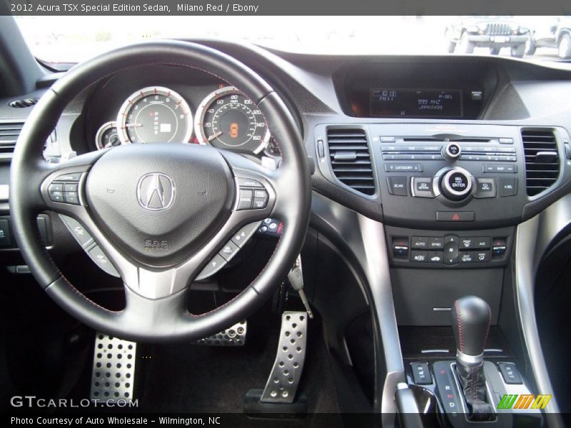 Dashboard of 2012 TSX Special Edition Sedan