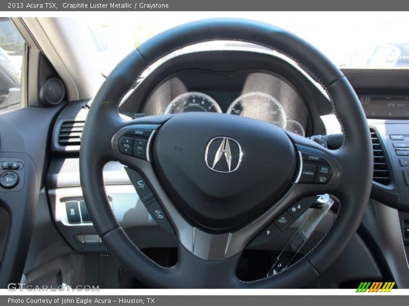 Graphite Luster Metallic / Graystone 2013 Acura TSX