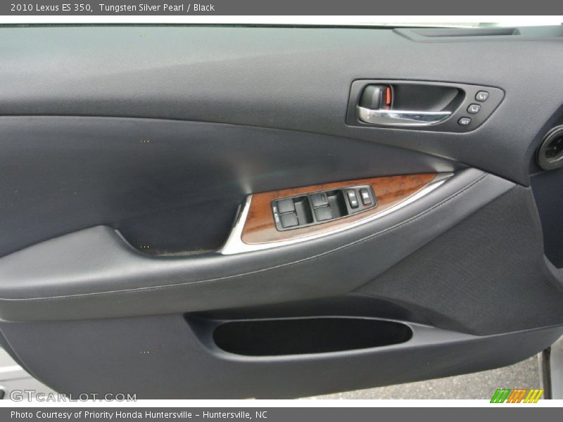 Tungsten Silver Pearl / Black 2010 Lexus ES 350