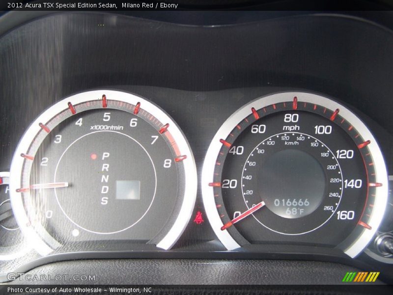  2012 TSX Special Edition Sedan Special Edition Sedan Gauges