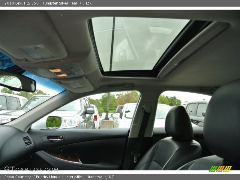 Tungsten Silver Pearl / Black 2010 Lexus ES 350