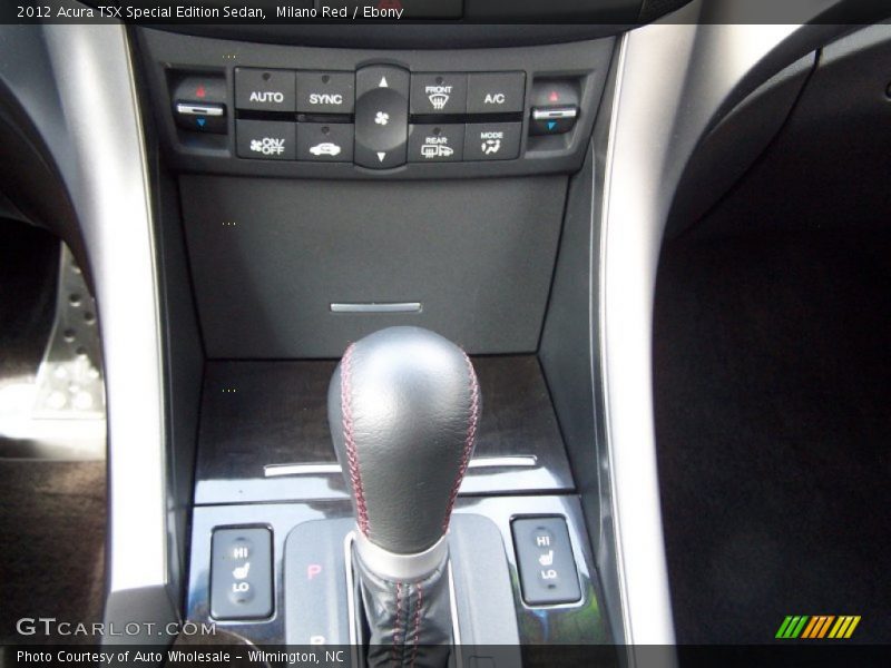 Milano Red / Ebony 2012 Acura TSX Special Edition Sedan