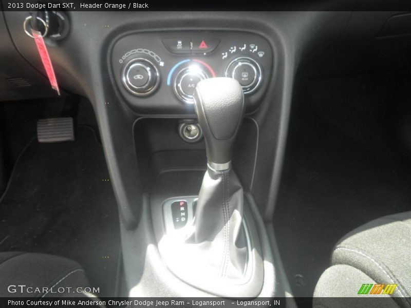 Header Orange / Black 2013 Dodge Dart SXT