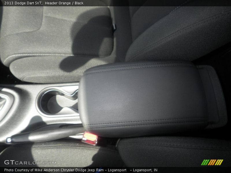 Header Orange / Black 2013 Dodge Dart SXT