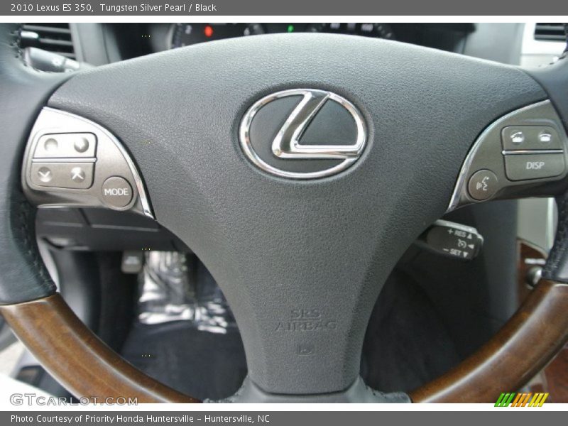 Tungsten Silver Pearl / Black 2010 Lexus ES 350